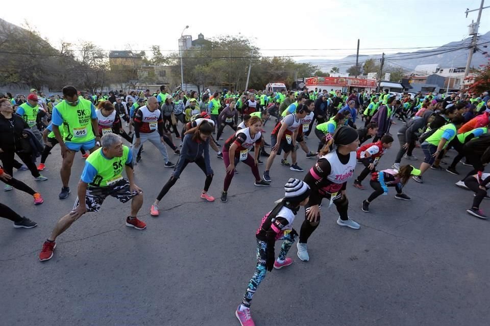 El 5k San Juan Bosco se celebró el pasado 12 de enero.