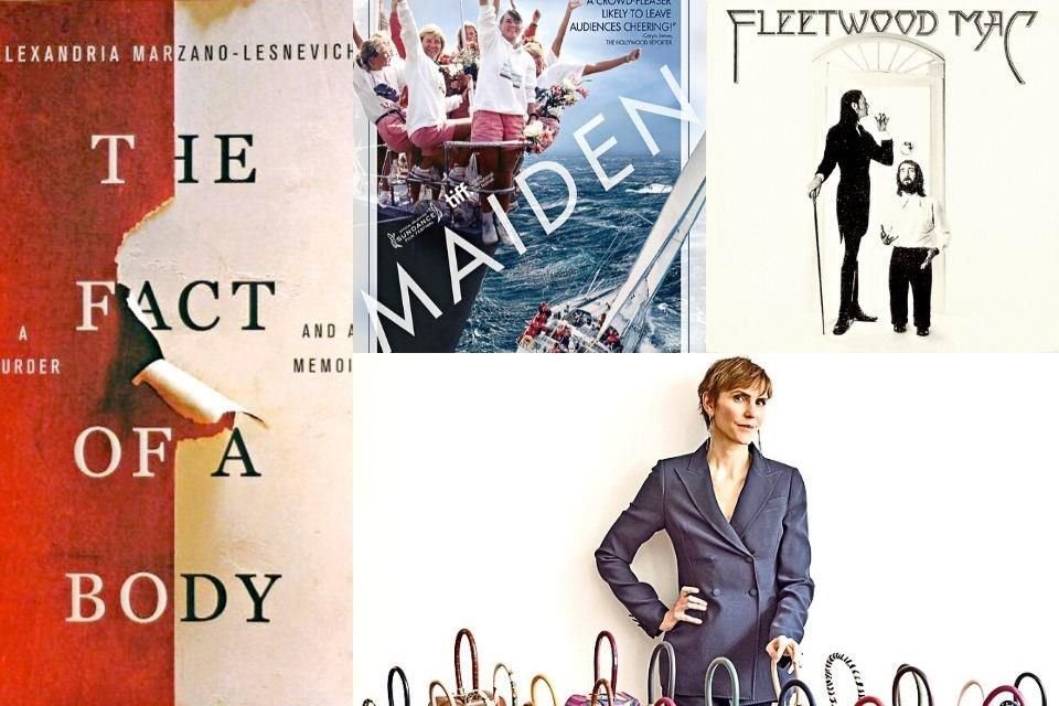 Anderson señala que 'The Fact of a Body' de Alexandria Marzano-Lesnevich, 'Maiden, 'Landslide' de Fleetwood Mac y Gabriela Hearst son  importantes en su vida.