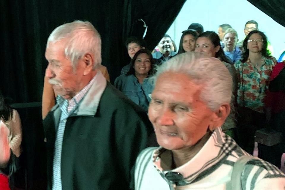 Cleotilde Ortiz y Severiano Rosas, tienen 58 años de casados.