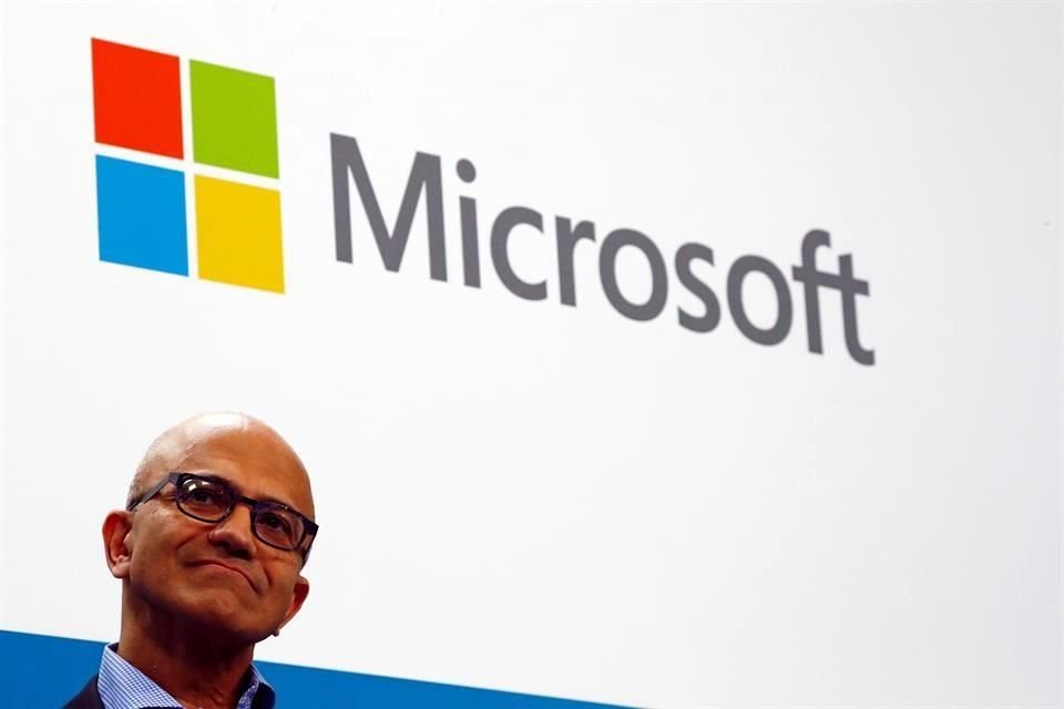 Satya Nadella, presidente ejecutivo de Microsoft.