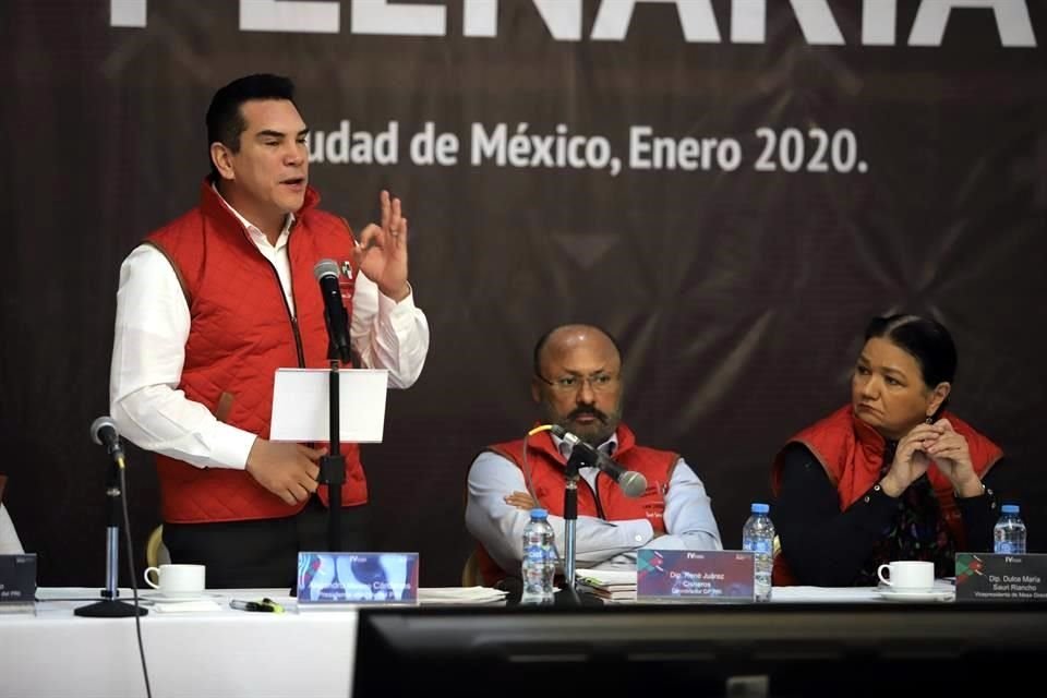 Alejandro Moreno, dirigente nacional del PRI.