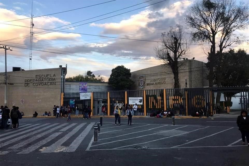 La Prepa 6 fue tomada el pasado 30 de enero.