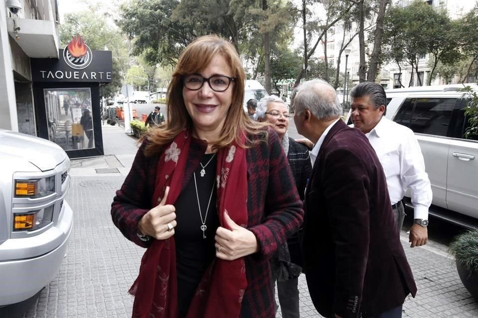 Yeidckol Polevnsky, secretaria general en Morena.