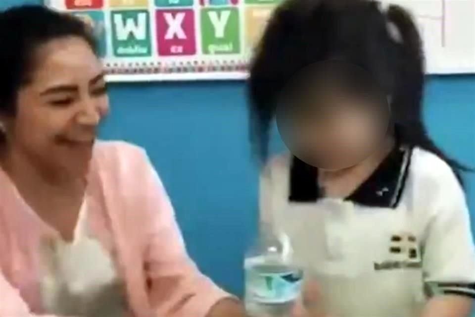 El video se compartió a través de redes sociales.