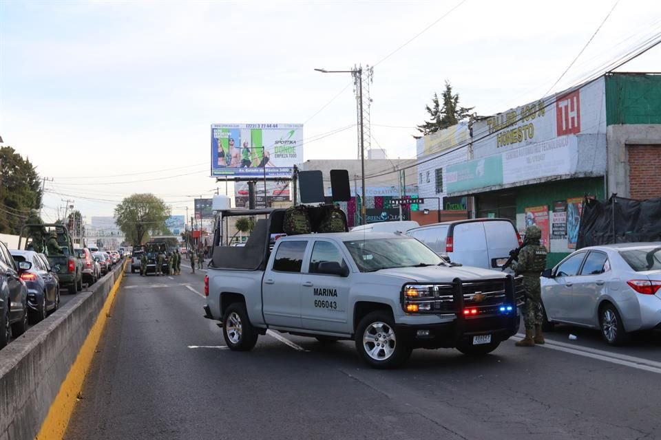 En el operativo participaron agentes federales y elementos de la Marina.