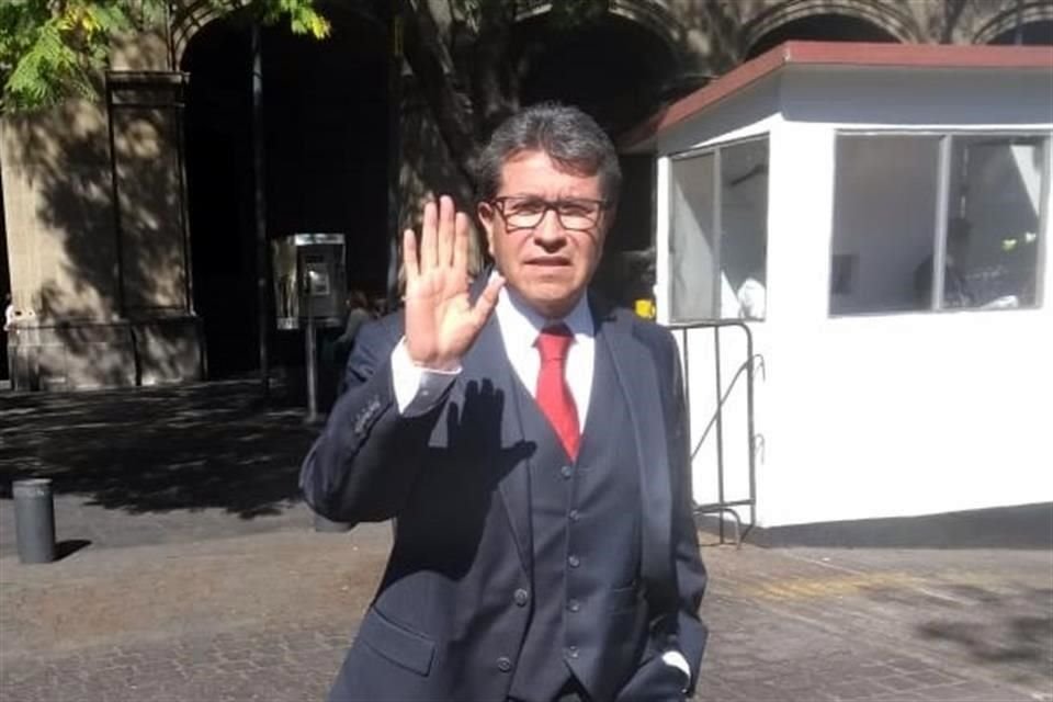 Ricardo Monreal, senador por Morena.