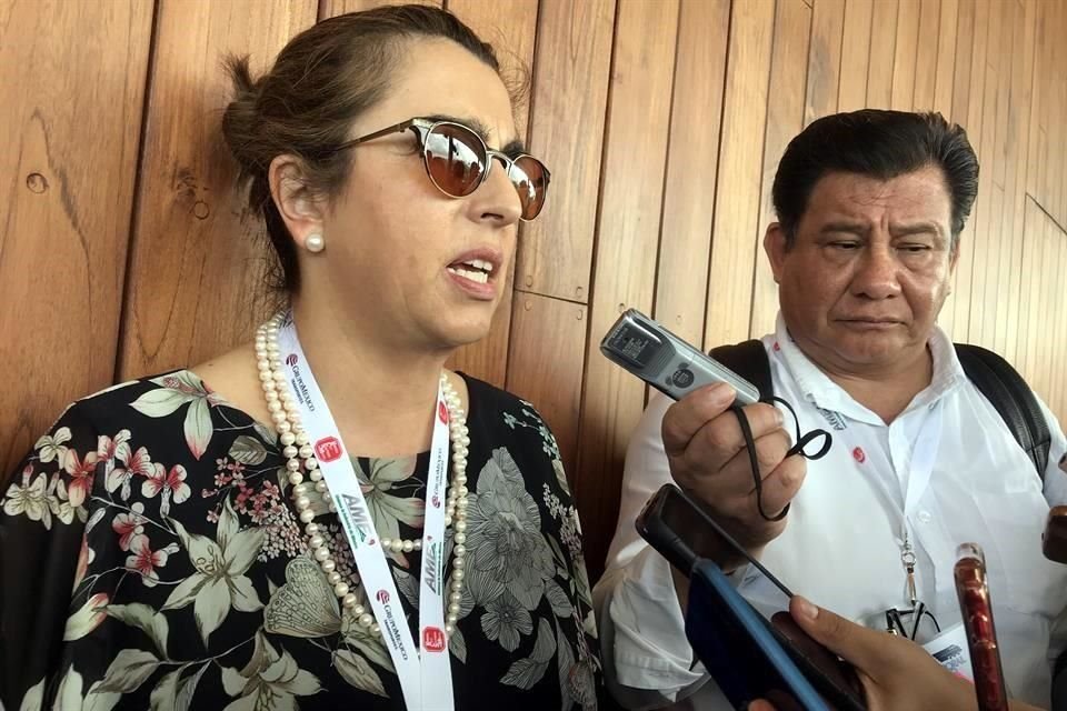 Lourdes Aranda, directora de Relaciones Gubernamentales y Comunicación de Grupo México.