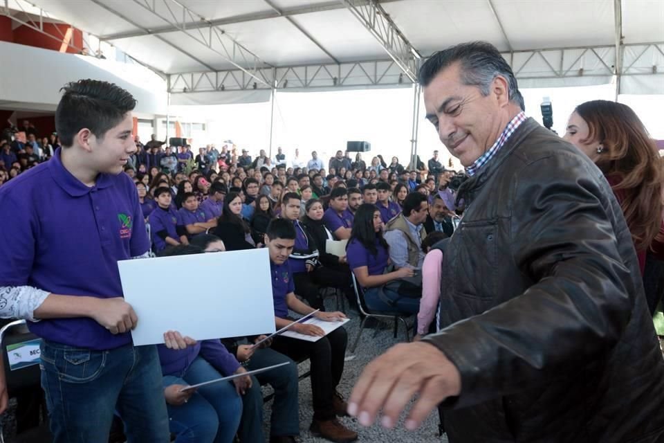 Jaime Rodríguez, Gobernador de Nuevo León.