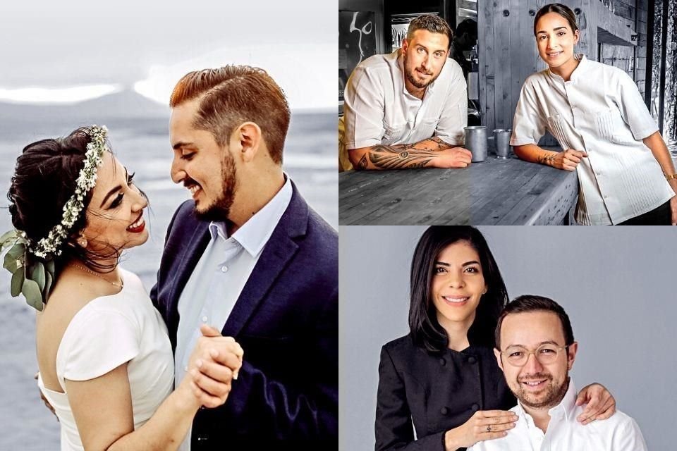 Las parejas Elsa y César, David y Maribel y Gaby y Rafael han sabido combinar el amor y lo laboral.