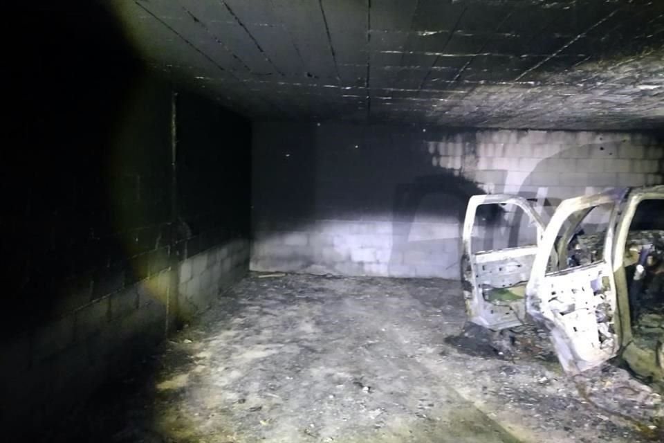 Se cree que el búnker era utilizado para ocultar vehículos del crimen organizado.