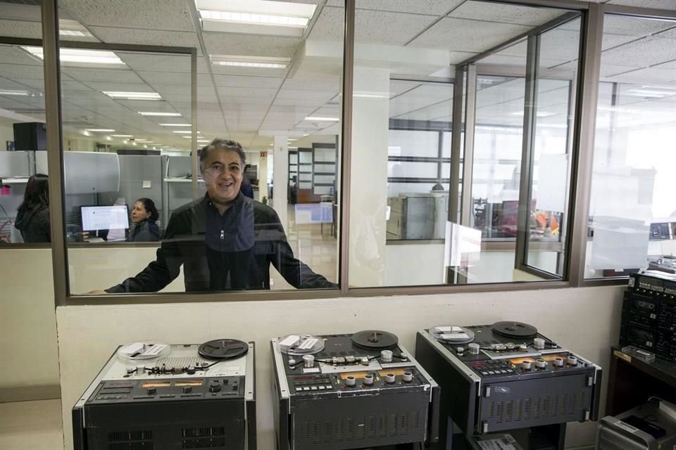 Pável Granados, director de la Fonoteca Nacional.