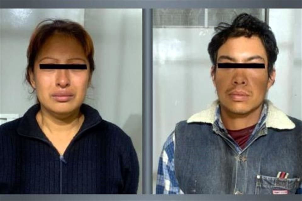 Giovana Cruz y Mario Reyes, pareja de presuntos feminicidas de Fátima, fueron detenidos en el Estado de México.