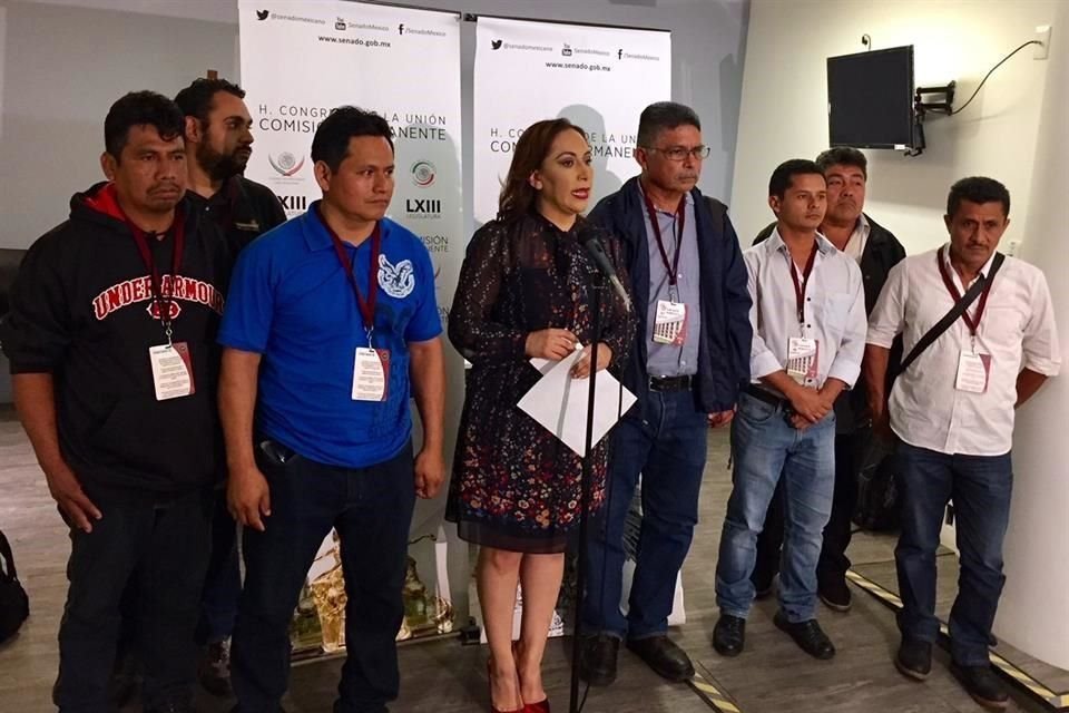 La senadora subirá un punto de acuerdo de urgente resolución para que la Secretaría del Trabajo dé vista al Ministerio Público Federal.