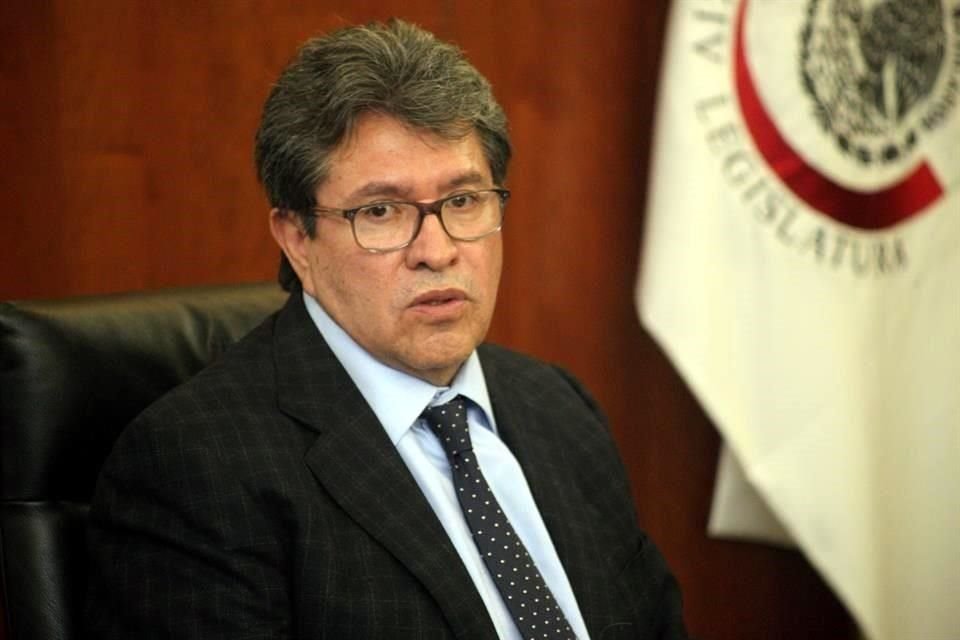 Ricardo Monreal, presidente de la Jucopo en Senado.