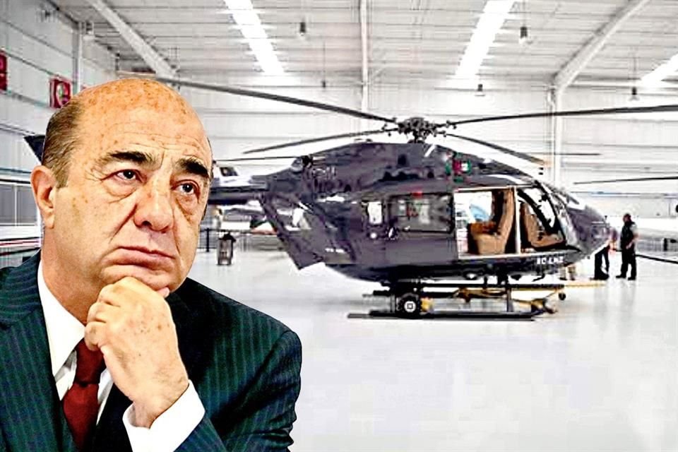 Como Procurador General, Murillo Karam se mand comprar un Eurocopter EC-145.