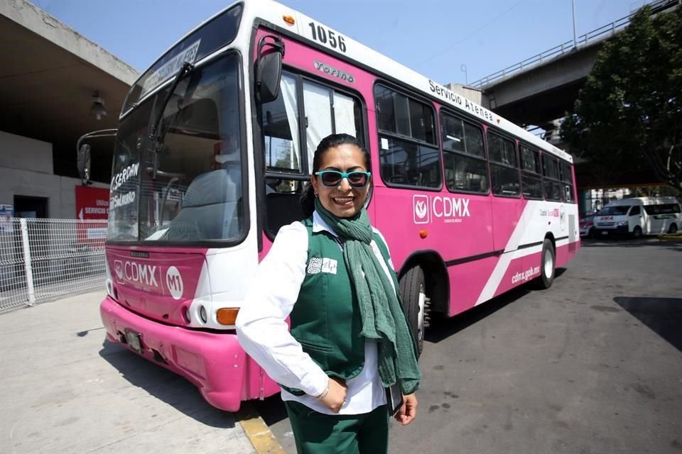 Guadalupe Martnez es conductora del programa Atenea, un servicio con perspectiva de gnero que inici en 2008.