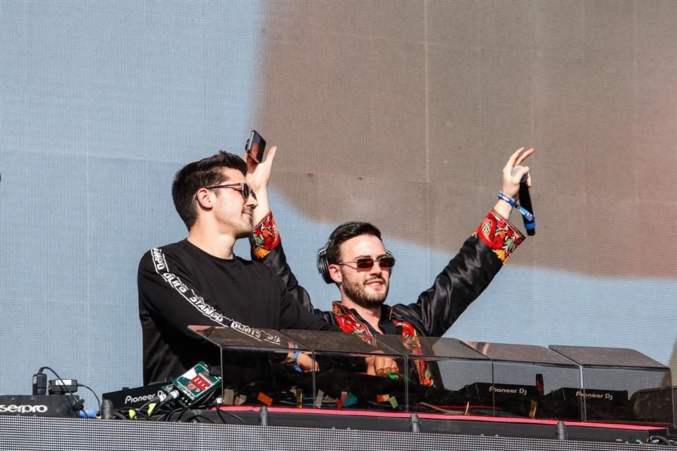 Los mexicanos Tom & Collins motivaron el baile en el circuitGROUNDS.