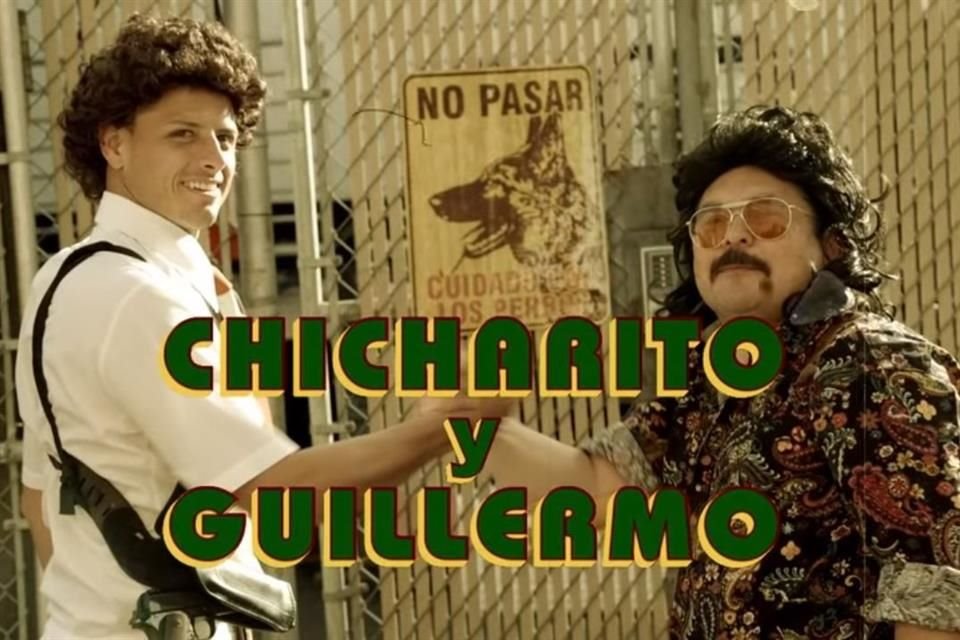 'Chicharito' Hernández en el sketch de 'Jimmy Kimmel Live!'