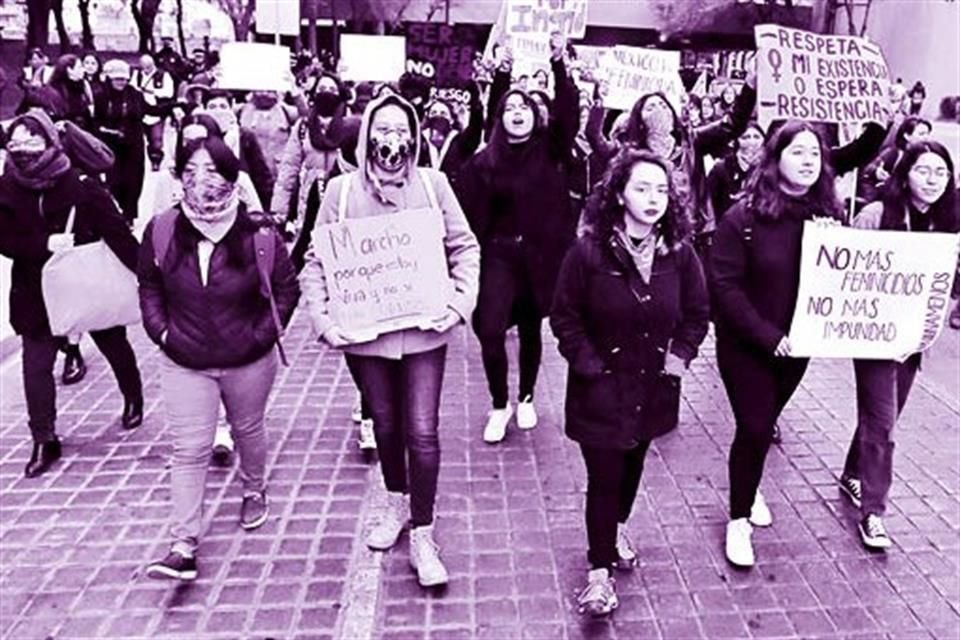 Colectivas feministas piden que en la marcha del 8M se garantice la seguridad de las manifestantes y se eviten confrontaciones con externos. 