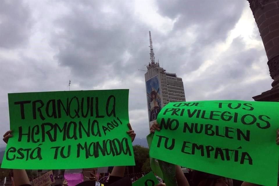 Las mujeres hicieron un llamado de unidad.