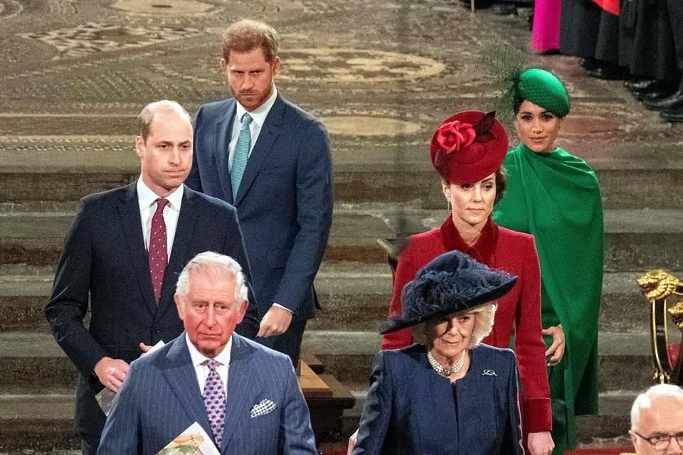 Los Duques de Sussex acompañaron a la Reina Isabel II en el servicio anual del Commonwealth en la Abadía de Westminster.