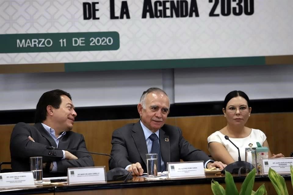 Alfonso Romo acudió a la Cámara de Diputados para abordar la implementación de la Agenda 2030.