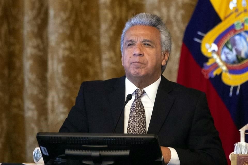 El Presidente de Ecuador, Lenín Moreno, hizo el anuncio en cadena nacional este jueves.