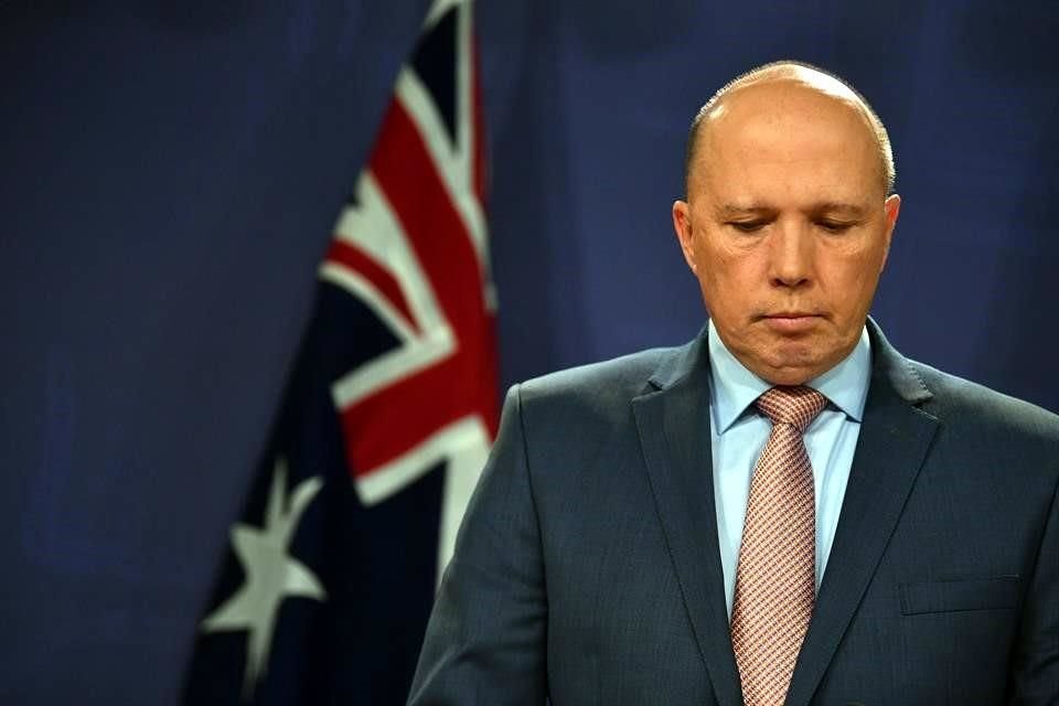 El Ministro de Interior de Australia, Peter Dutton, dio positivo a covid-19; es el primer funcionario del Gobierno australiano en infectarse.