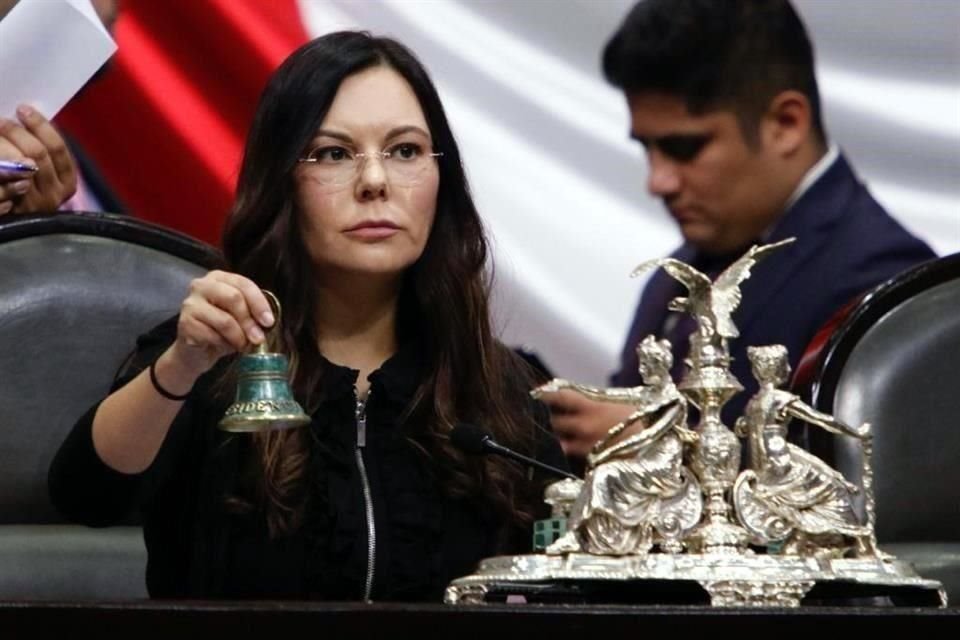 Laura Rojas, presidenta de la Cámara de Diputados.