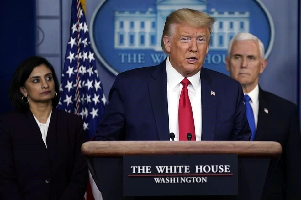 Trump ofreció una nueva conferencia de prensa para actualizar sobre las medidas de EU ante el Covid-19