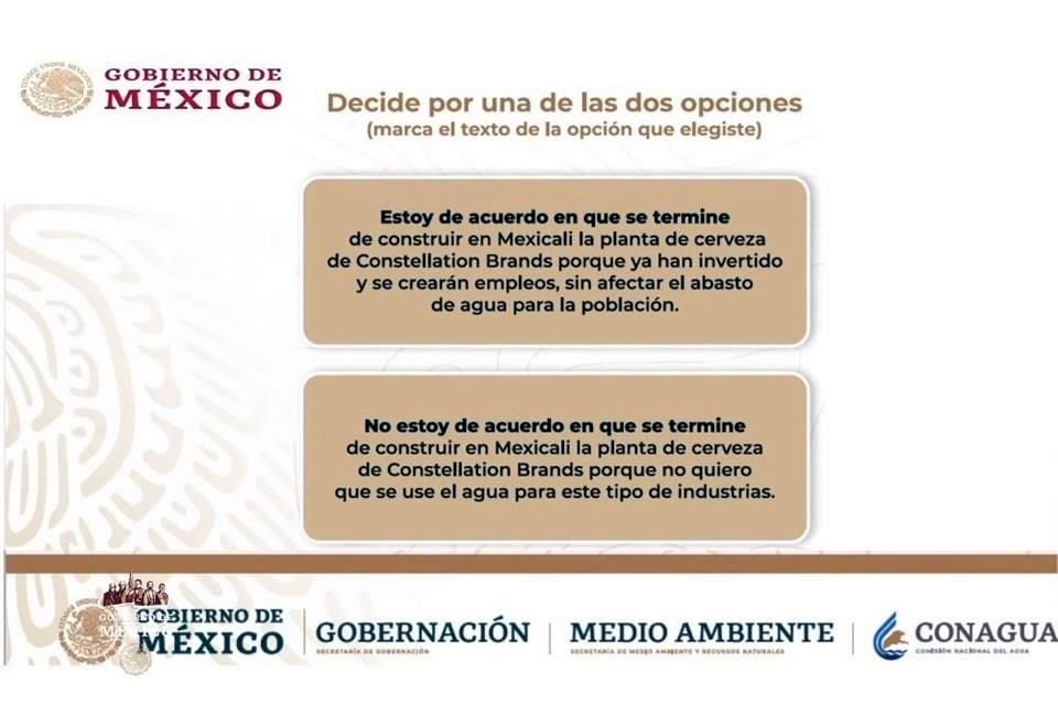 El Presidente aseguró que la consulta será vinculatoria, es decir, se respetará el resultado con la decisión del pueblo.