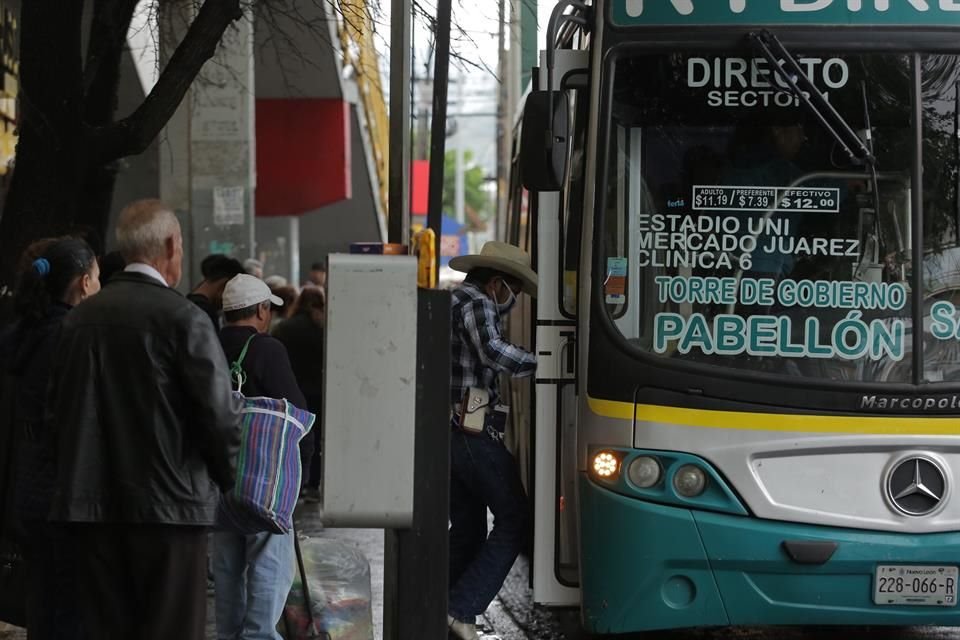 Calles del centro de Monterrey durante la pandemia del Covid-19.