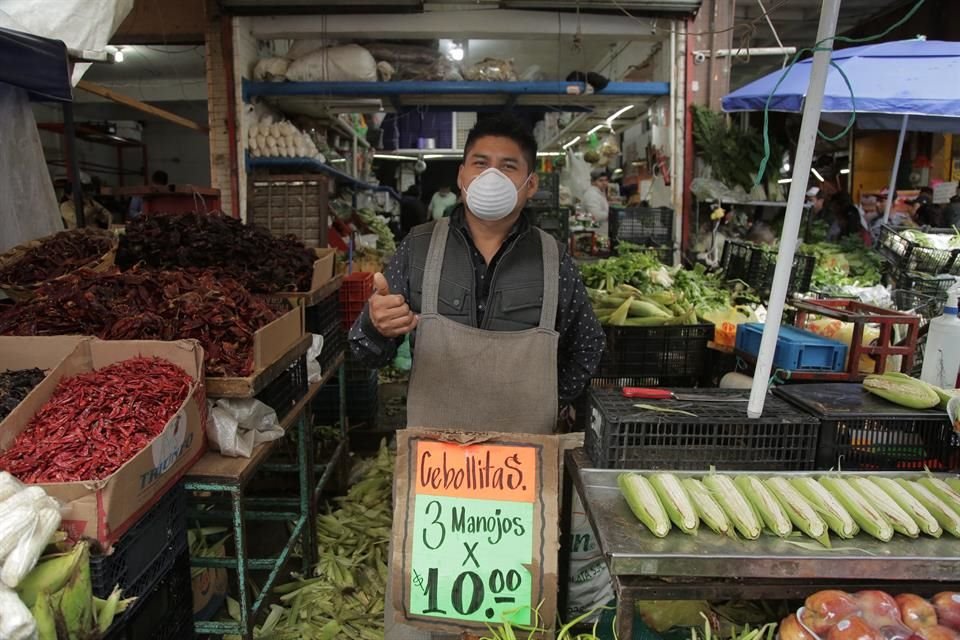 Calles del centro de Monterrey durante la pandemia del Covid-19.