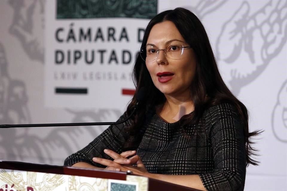 Laura Rojas, presidenta de la Mesa Directiva de la Cmara de Diputados.