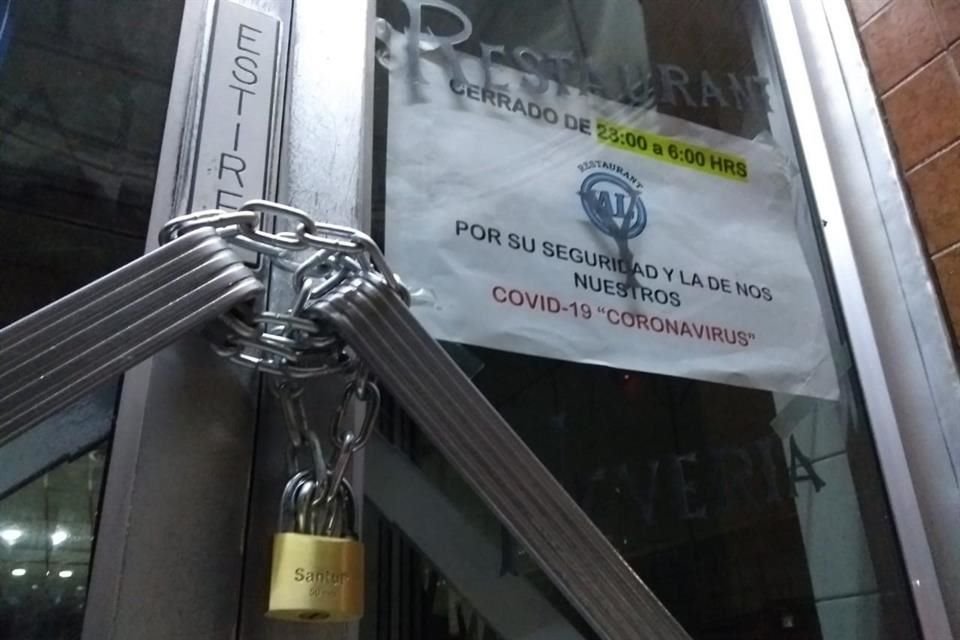 La propagación del Covid-19 en la Ciudad ha llevado al cierre de restaurantes nocturnos, como El Al y El Palax, entre otros.