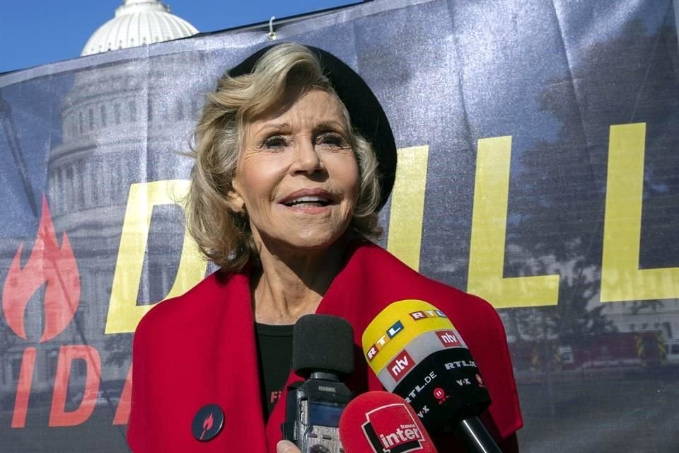 Jane Fonda iniciará este viernes una serie de reuniones para hablar sobre el medio ambiente.