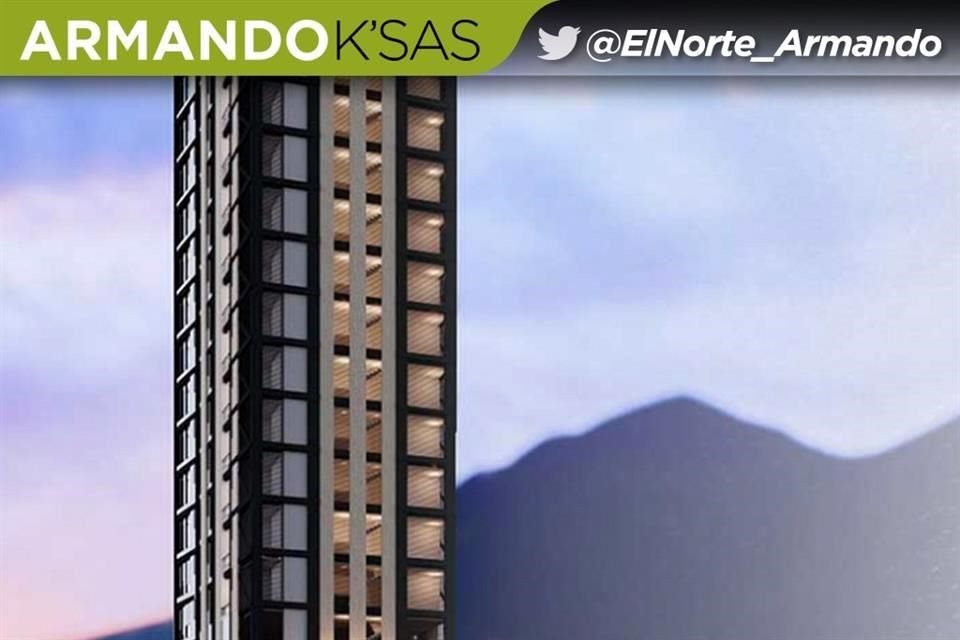 En la zona sur se planea una nueva torre con 15 niveles de departamentos.