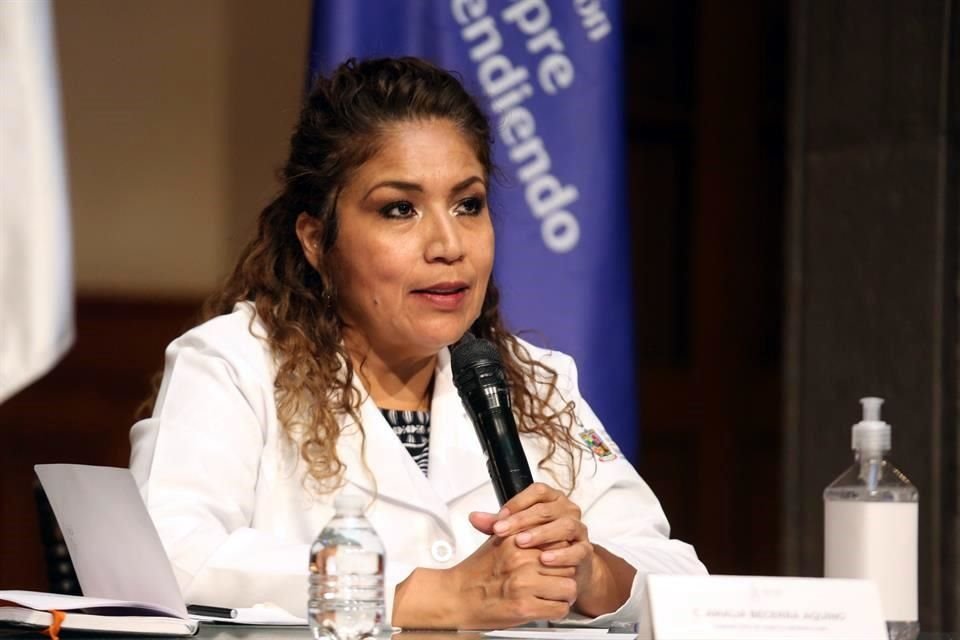 Amalia Becerra Aquino, infectóloga y Subdirectora Hospital Metropolitano detalló que en total hay 66 casos confirmados en el Estado, y 37 pacientes que dieron positivo en una prueba privada,