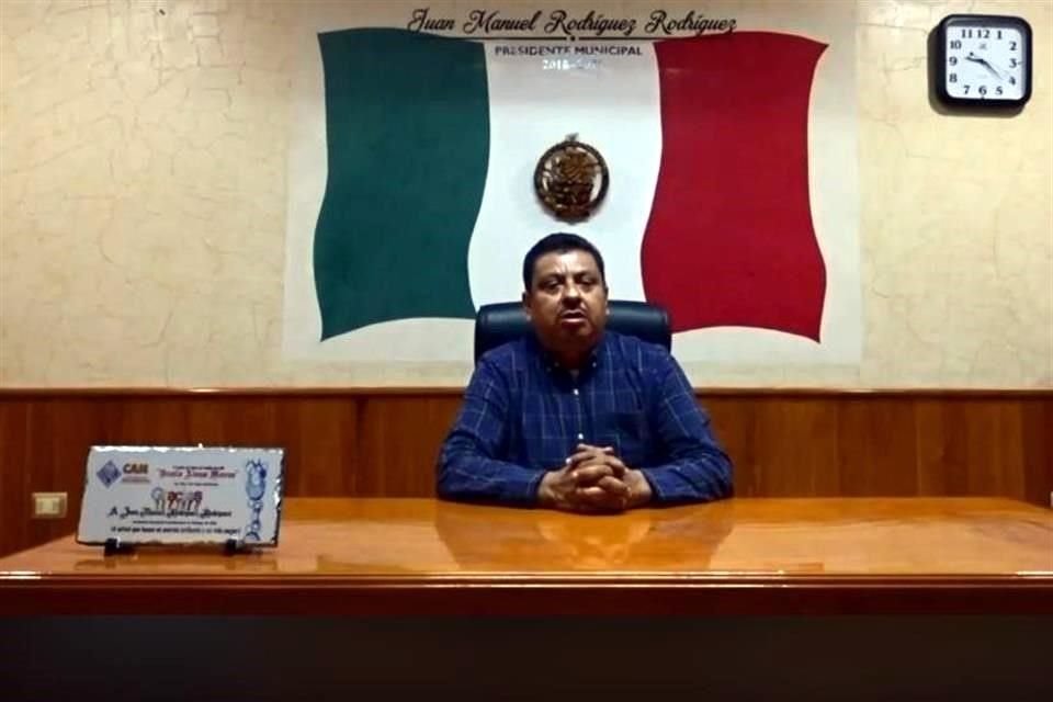 Juan Manuel Rodríguez Rodríguez, Alcalde de Tulancingo de Valle, en Puebla.