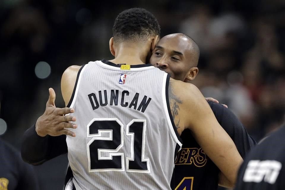 Kobe Bryant y Tim Duncan forman parte de la nueva generación de inmortales.