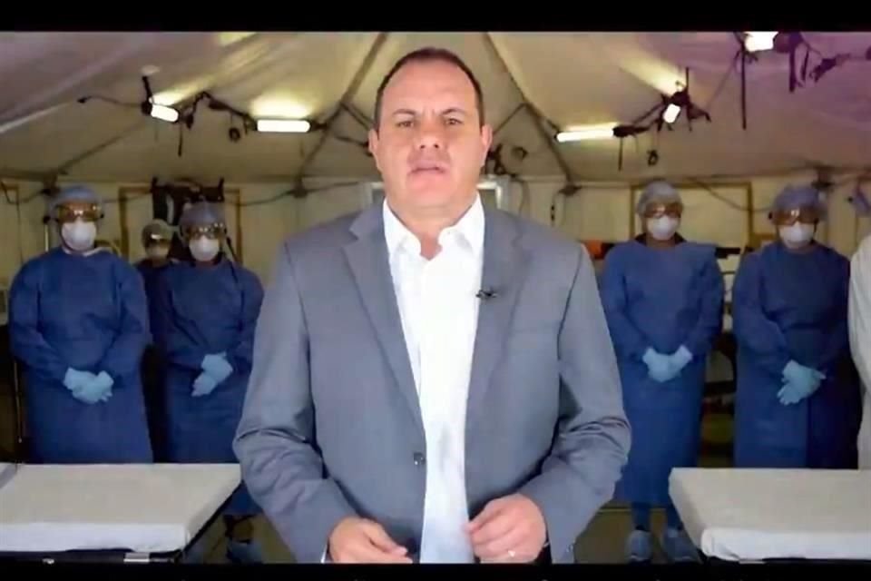 En el video, el Gobernador Cuauhtémoc Blanco afirmó que Morelos cuenta con este hospital adicional.