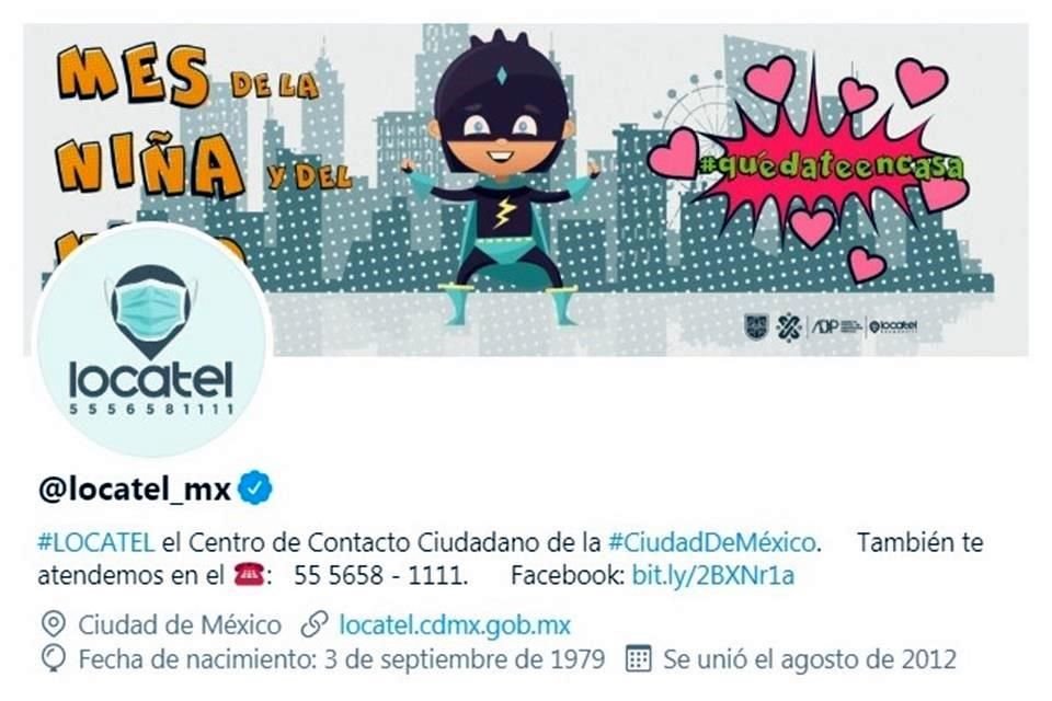 Locatel brinda contención vía telefónica.