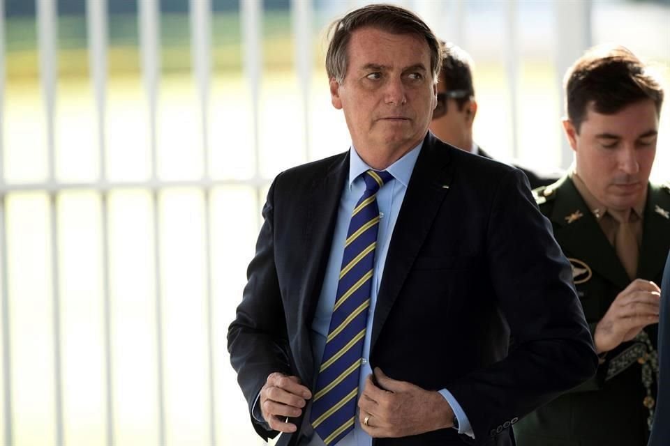 El Presidente de Brasil, Jair Bolsonaro.