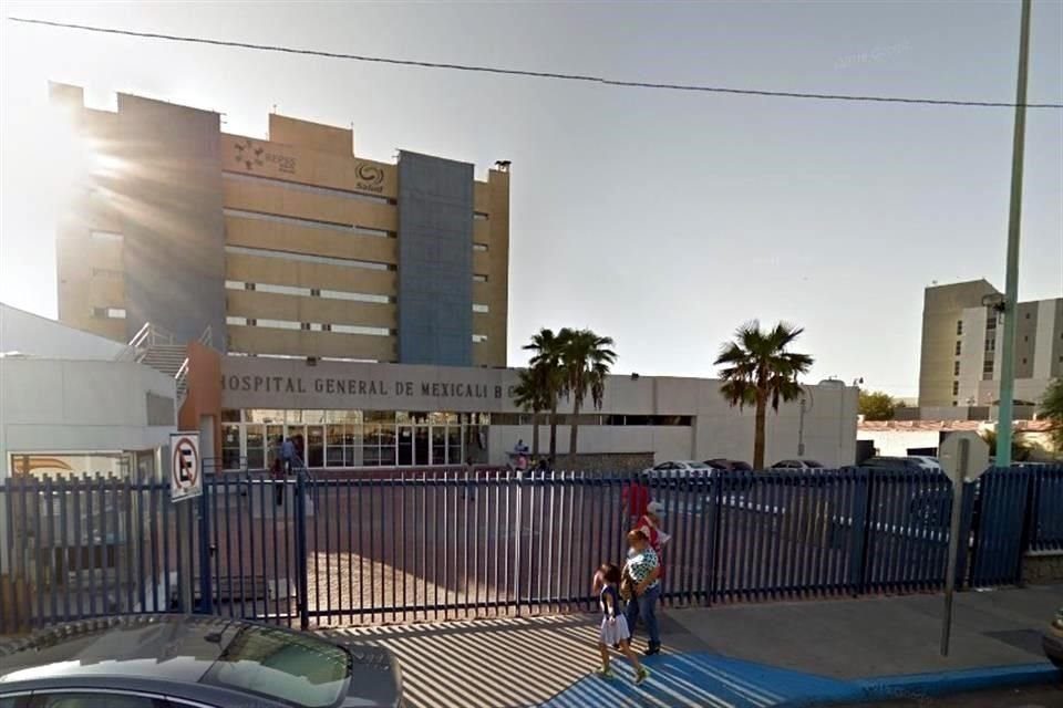 Aspecto del Hospital General de Mexicali.