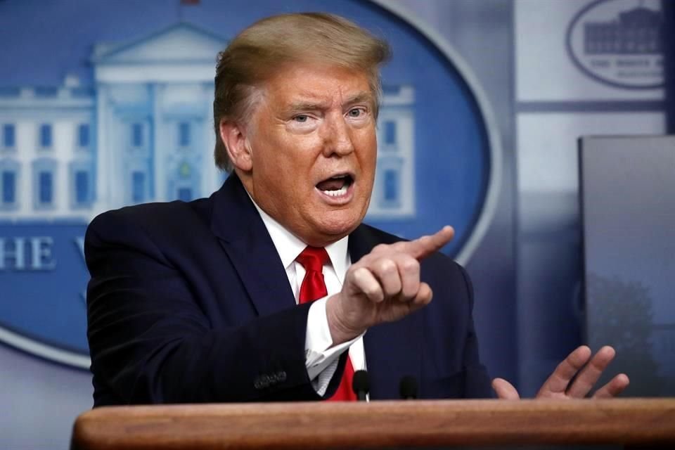 El Presidente Donald Trump dijo que México pagará más adelante la ayuda brindada.