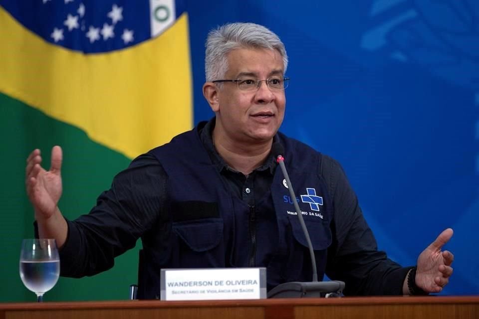 Wanderson de Oliveira, Secretario de Vigilancia de la Salud de Brasil.