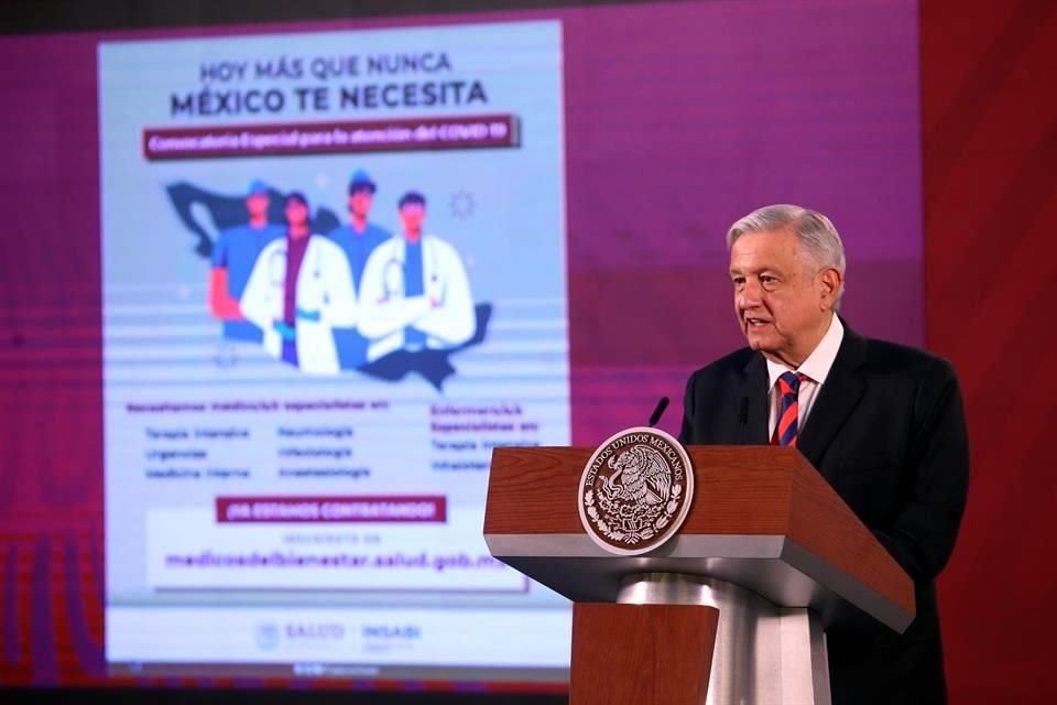 Andrés Manuel López Obrador, Presidente de México.