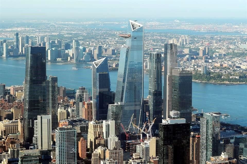 Vista aérea de la ciudad de Nueva York.