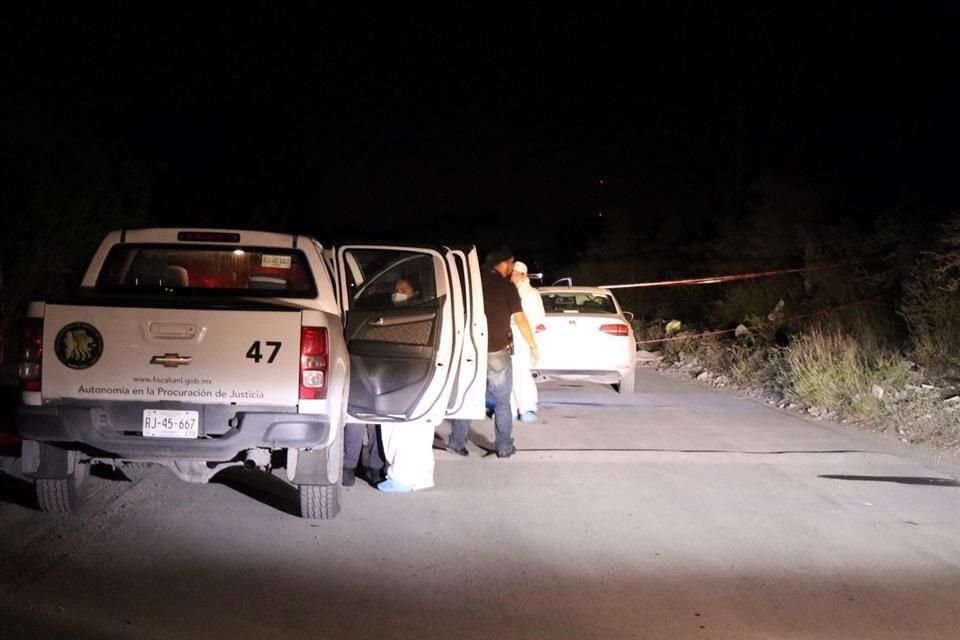 El cuerpo fue encontrado en la brecha El Llano, entre las calles Mezquital y Encino, en el sector de La Ladrillera, en Pesquería.