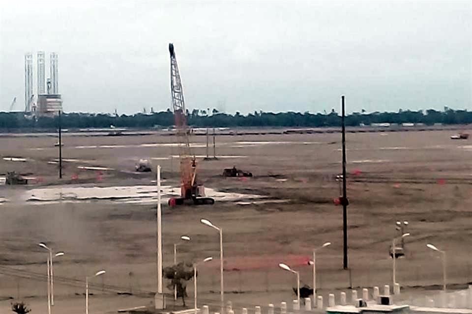 La refinería de Dos Bocas -en construcción- es una de las obras emblemáticas del Gobierno de López Obrador. 